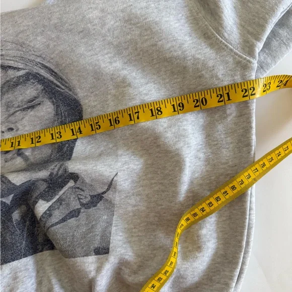 Anine Bing Gray Ramona Crewneck Sweater size XS - Picture 10 of 11